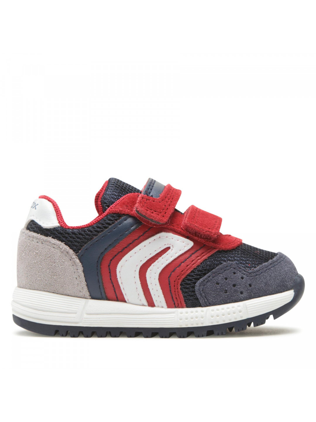 Sneakersy Geox B Alben Boy B043CD020FUC7217 M Červená